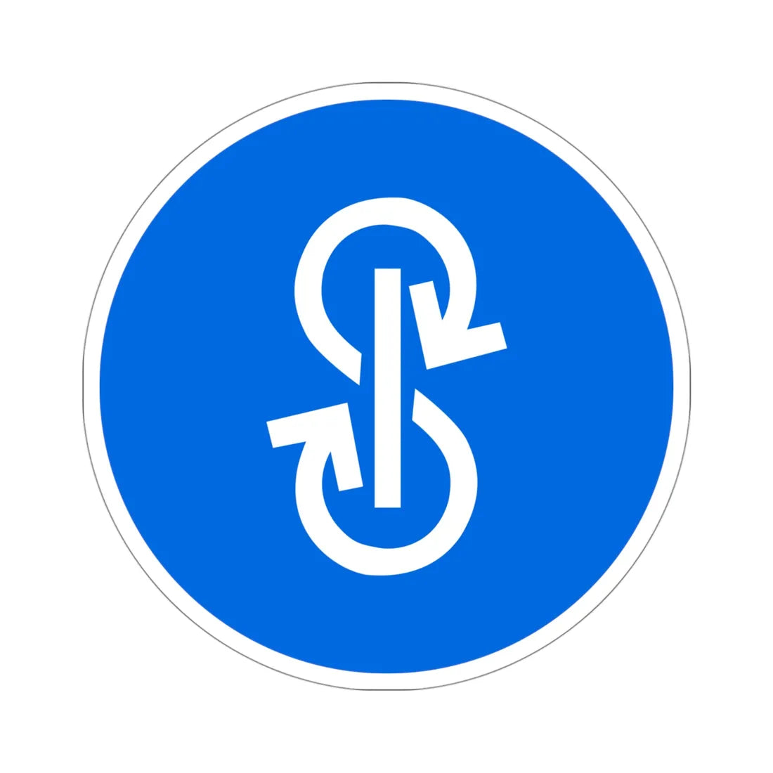 YEARN FINANCE YFI (Cryptocurrency) STICKER Vinyl Die-Cut Decal 4 Inch - The Sticker Space
