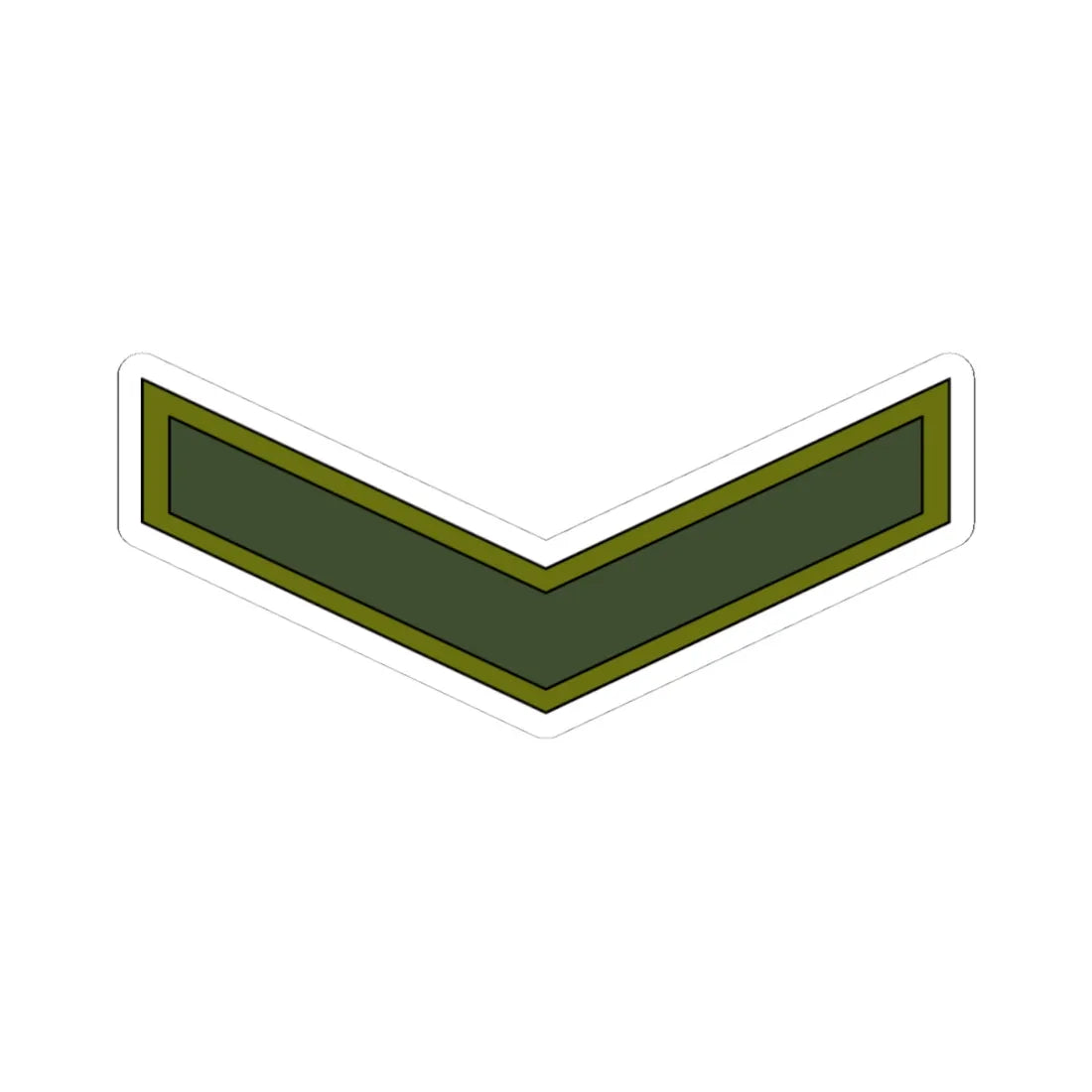 Yemen Army OR 3 (Yemen) (Military Rank) STICKER Vinyl Kiss-Cut Decal - The Sticker Space