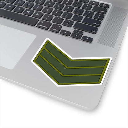 Yemen Army OR 6 (Yemen) (Military Rank) STICKER Vinyl Kiss-Cut Decal - The Sticker Space