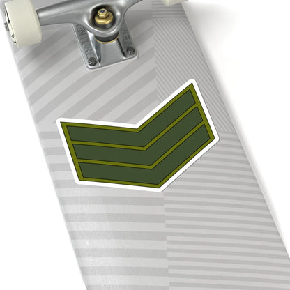 Yemen Army OR 6 (Yemen) (Military Rank) STICKER Vinyl Kiss-Cut Decal - The Sticker Space