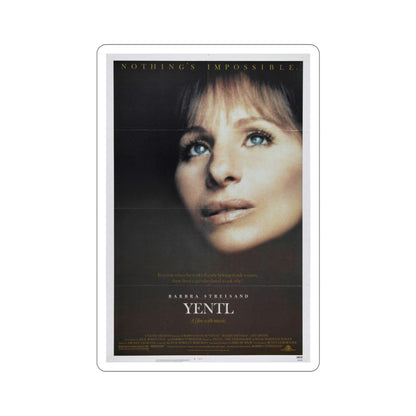 Yentl 1983 Movie Poster STICKER Vinyl Die-Cut Decal-4 Inch-The Sticker Space