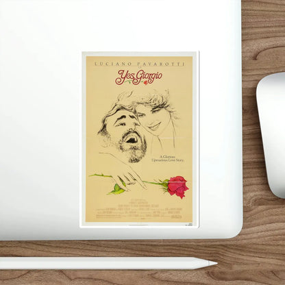 Yes, Giorgio 1982 Movie Poster STICKER Vinyl Die-Cut Decal - The Sticker Space