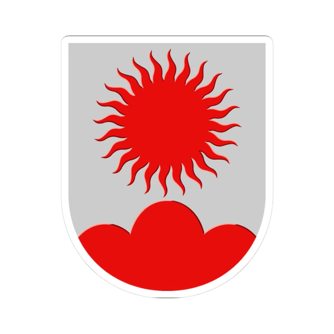 Ylitornio.vaakuna (Finland) (Coat of Arms) STICKER Vinyl Kiss-Cut Decal - The Sticker Space