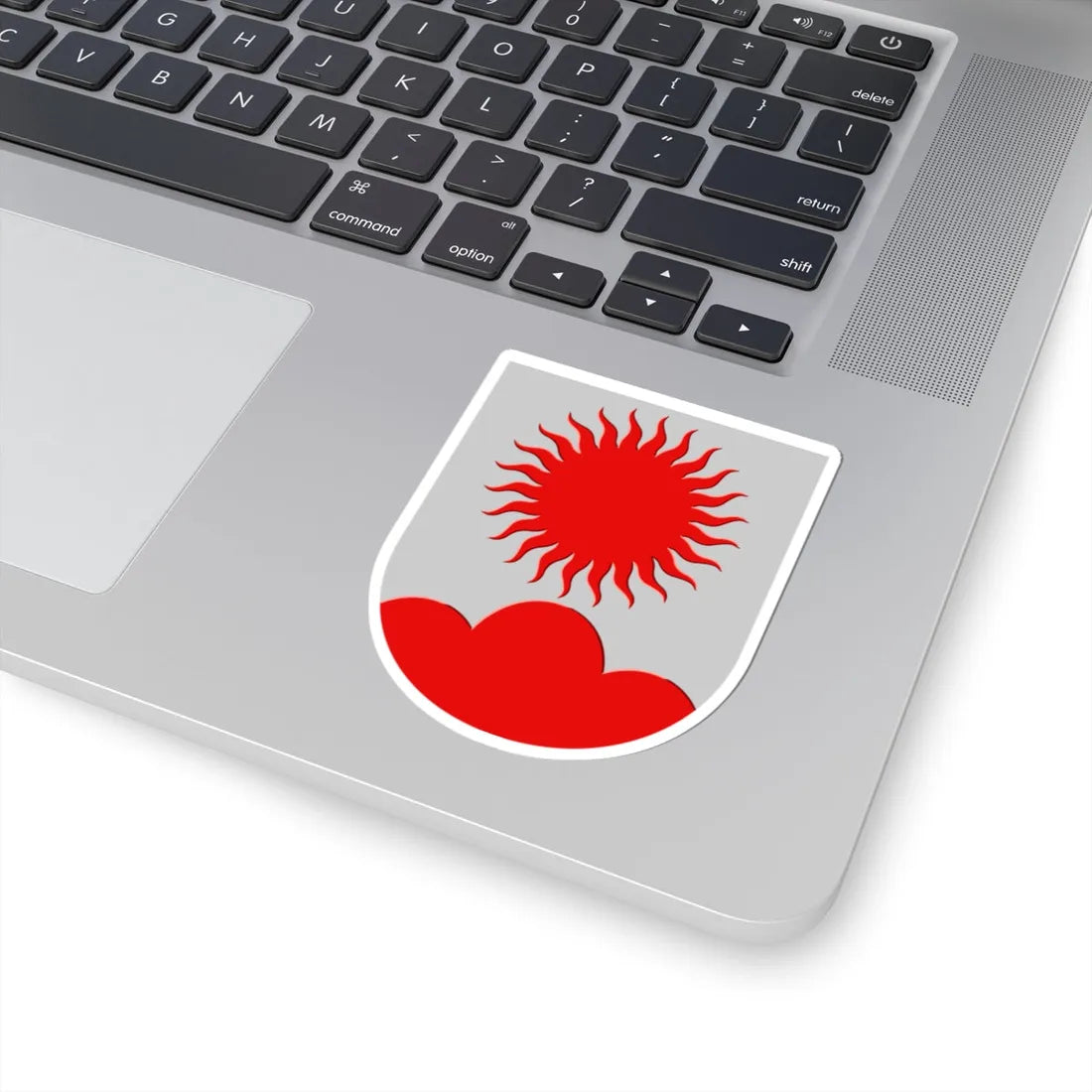 Ylitornio.vaakuna (Finland) (Coat of Arms) STICKER Vinyl Kiss-Cut Decal - The Sticker Space