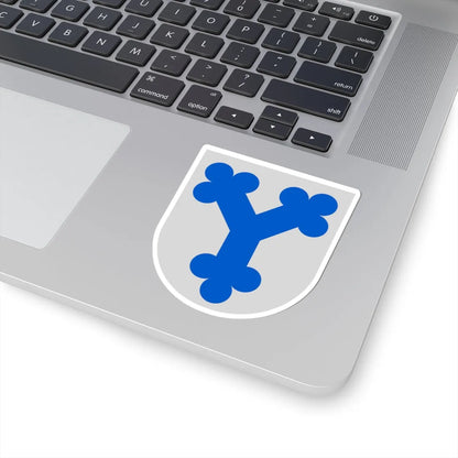 Ylivieska.vaakuna (Finland) (Coat of Arms) STICKER Vinyl Kiss-Cut Decal - The Sticker Space