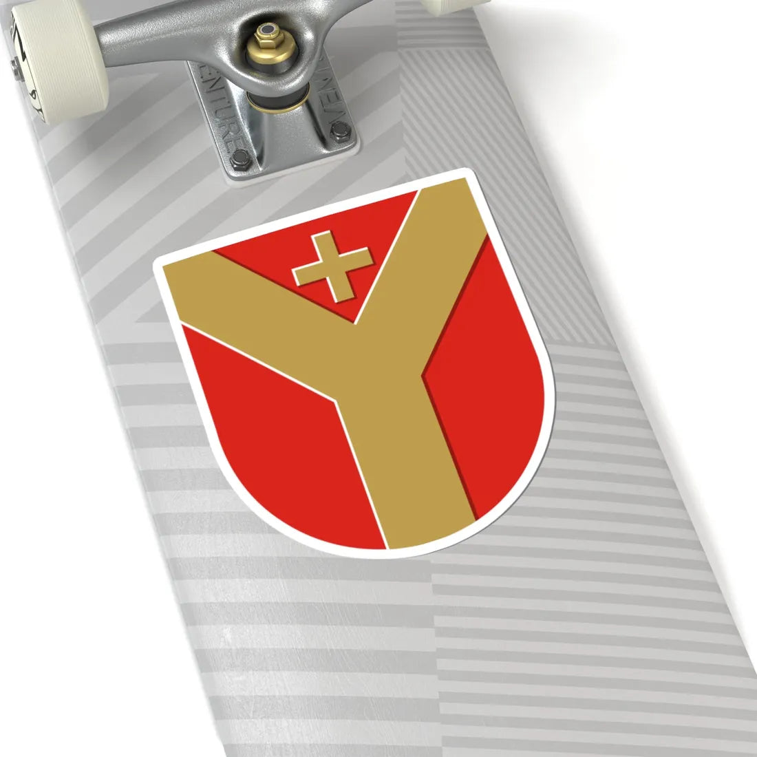 Ylöjärvi.vaakuna (Finland) (Coat of Arms) STICKER Vinyl Kiss-Cut Decal - The Sticker Space