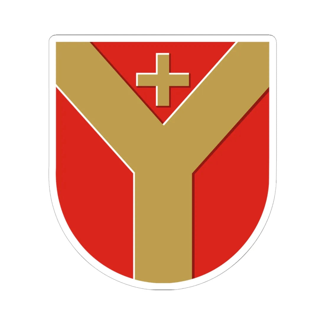 Ylöjärvi.vaakuna (Finland) (Coat of Arms) STICKER Vinyl Kiss-Cut Decal - The Sticker Space