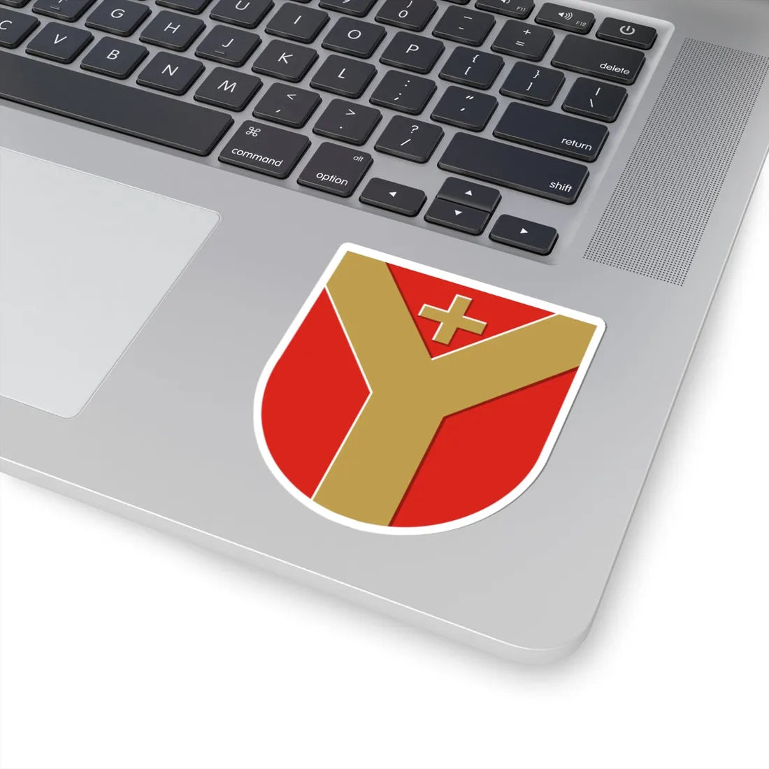 Ylöjärvi.vaakuna (Finland) (Coat of Arms) STICKER Vinyl Kiss-Cut Decal - The Sticker Space