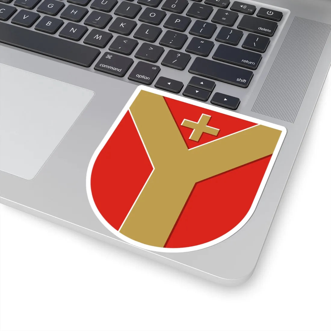 Ylöjärvi.vaakuna (Finland) (Coat of Arms) STICKER Vinyl Kiss-Cut Decal - The Sticker Space