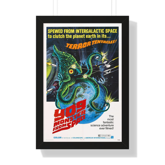 YOG MONSTER FROM SPACE 1970 - Framed Movie Poster-16″ x 24″-The Sticker Space