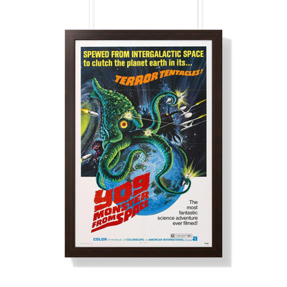 YOG MONSTER FROM SPACE 1970 - Framed Movie Poster-20" x 30"-The Sticker Space