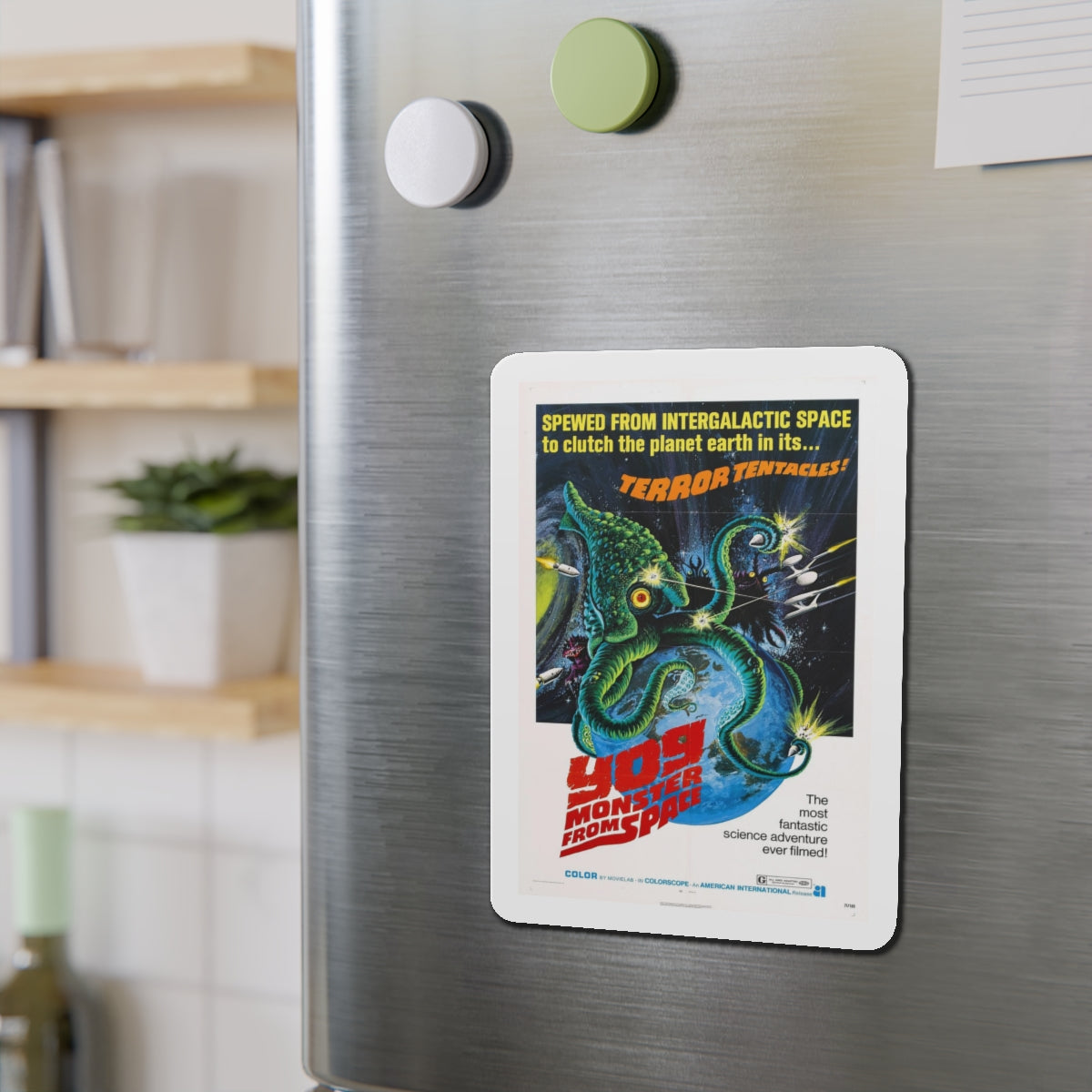 YOG MONSTER FROM SPACE 1970 Movie Poster - Refrigerator Magnet-The Sticker Space