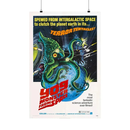 YOG MONSTER FROM SPACE 1970 - Paper Movie Poster 20″ x 30″ Matte - The Sticker Space