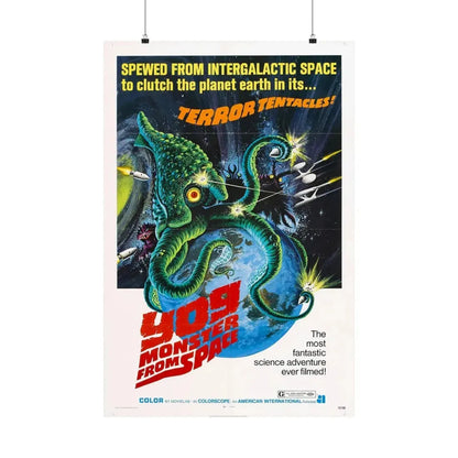 YOG MONSTER FROM SPACE 1970 - Paper Movie Poster 24″ x 36″ Matte - The Sticker Space