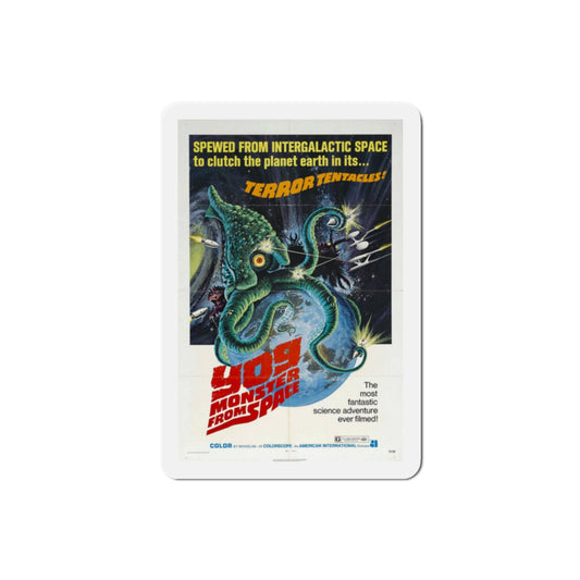 Yog Monster from Space 1971 Movie Poster Die-Cut Magnet-2" x 2"-The Sticker Space