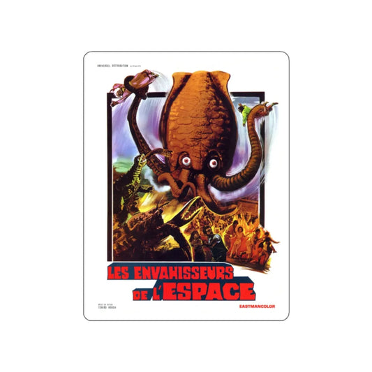 YOG MONSTER FROM SPACE (FRENCH) 1970 Movie Poster STICKER Vinyl Die-Cut Decal 2 Inch - The Sticker Space