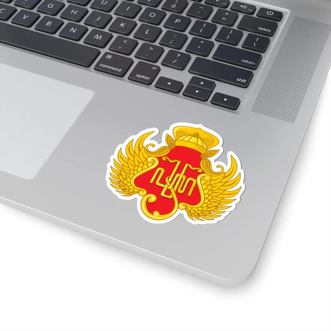 Yogyakarta Sultanate Hamengkubhuwono X Emblem (Indonesia) (Coat of Arms) STICKER Vinyl Kiss-Cut Decal - The Sticker Space