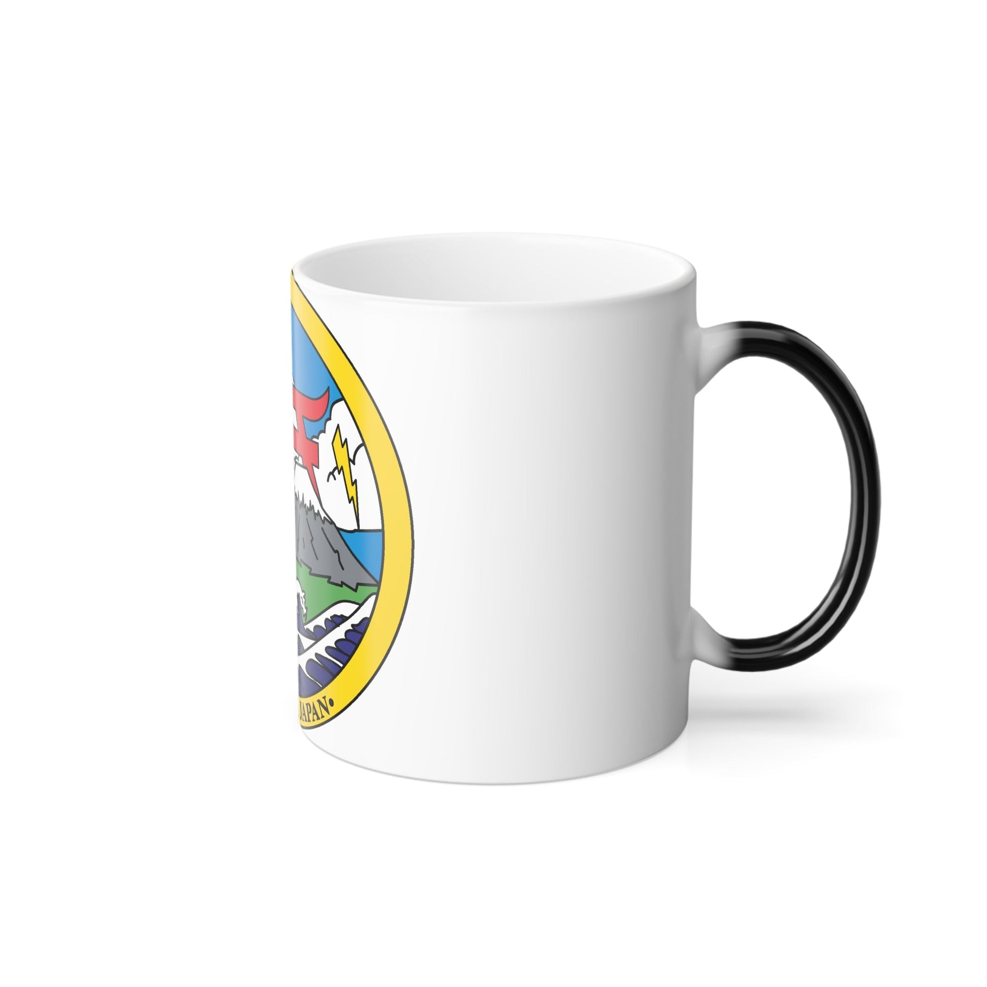 Yokosuka Japan NAVPACMETOFAC (U.S. Navy) Color Changing Mug 11oz-11oz-The Sticker Space