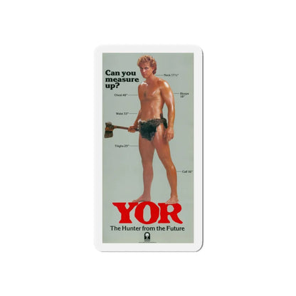 YOR THE HUNTER FROM THE FUTURE (3) 1983 Movie Poster - Refrigerator Magnet 6 Inch - The Sticker Space