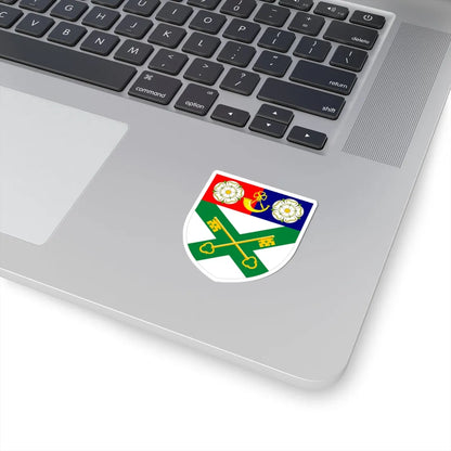York St John University arms (United Kingdom) (Coat of Arms) STICKER Vinyl Kiss-Cut Decal - The Sticker Space