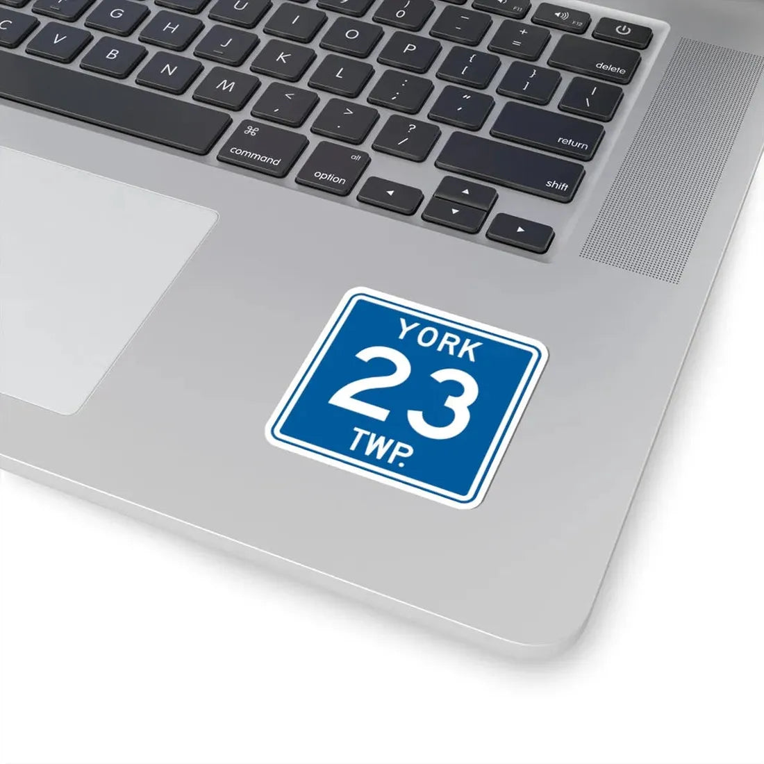York Township Route 23 Medina County Ohio (Ohio) (Road Sign) STICKER Vinyl Kiss-Cut Decal - The Sticker Space
