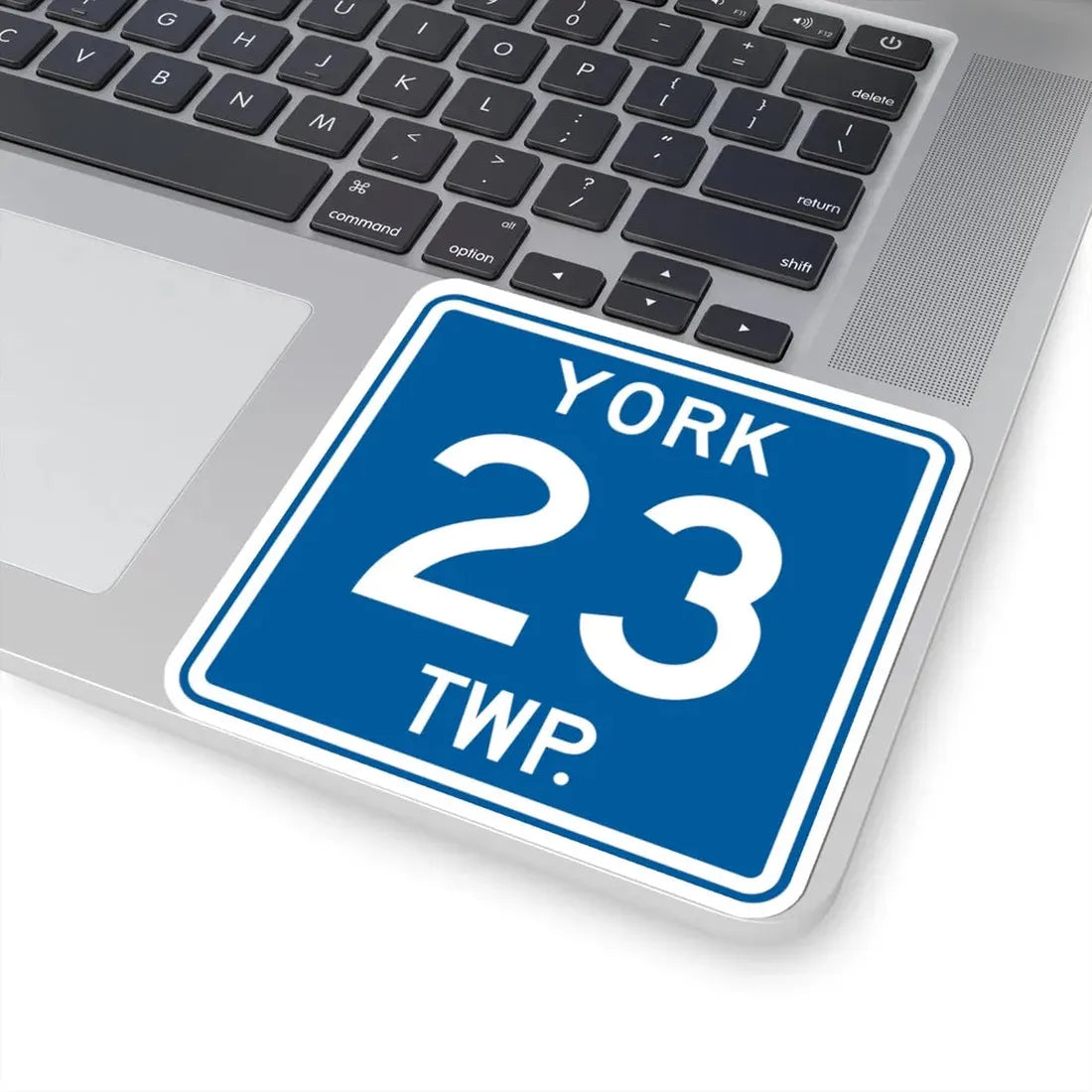 York Township Route 23 Medina County Ohio (Ohio) (Road Sign) STICKER Vinyl Kiss-Cut Decal - The Sticker Space