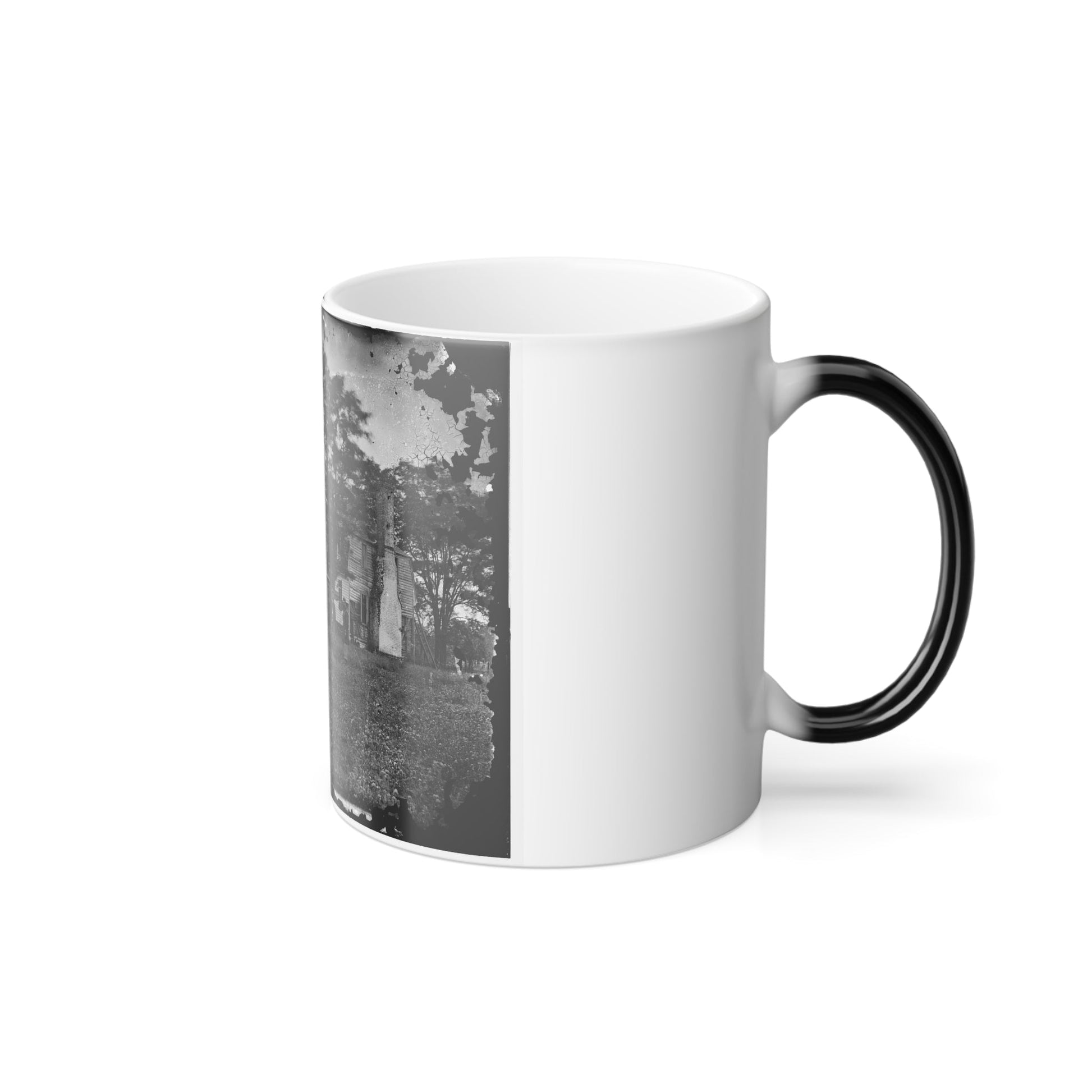 Yorktown, Va. Augustine Moore House, in Which Lord Cornwallis Signed the Capitulation of 1781 (U.S. Civil War) Color Morphing Mug 11oz-11oz-The Sticker Space