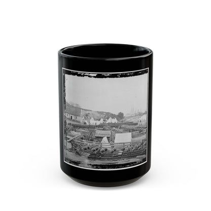 Yorktown, Va. Federal Artillery Park (U.S. Civil War) Black Coffee Mug-15oz-The Sticker Space