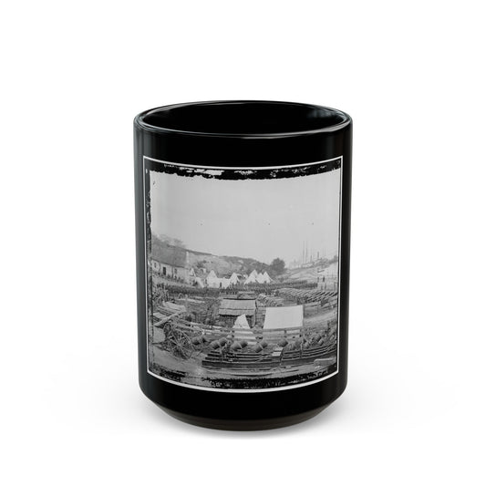 Yorktown, Va. Federal Artillery Park (U.S. Civil War) Black Coffee Mug
