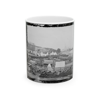 Yorktown, Va. Federal Artillery Park (U.S. Civil War) White Coffee Mug-11oz-The Sticker Space