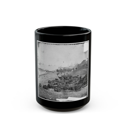 Yorktown, Va. Federal Wagon Park (U.S. Civil War) Black Coffee Mug