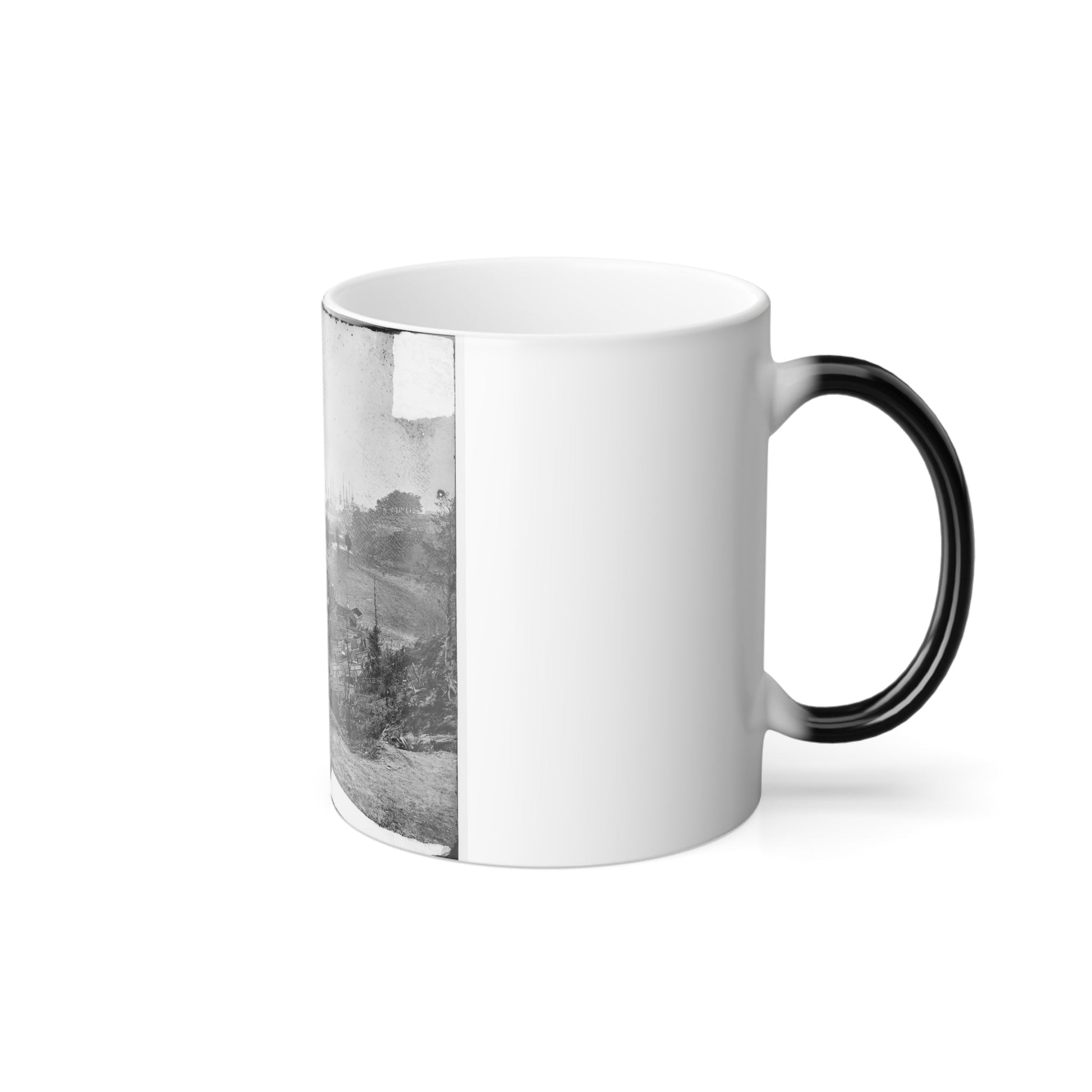 Yorktown, Va. Federal Wagon Park (U.S. Civil War) Color Morphing Mug 11oz-11oz-The Sticker Space