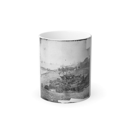 Yorktown, Va. Federal Wagon Park (U.S. Civil War) Color Morphing Mug 11oz-11oz-The Sticker Space