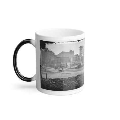 Yorktown, Va. Headquarters of Gen. John B. Magruder (U.S. Civil War) Color Morphing Mug 11oz-11oz-The Sticker Space