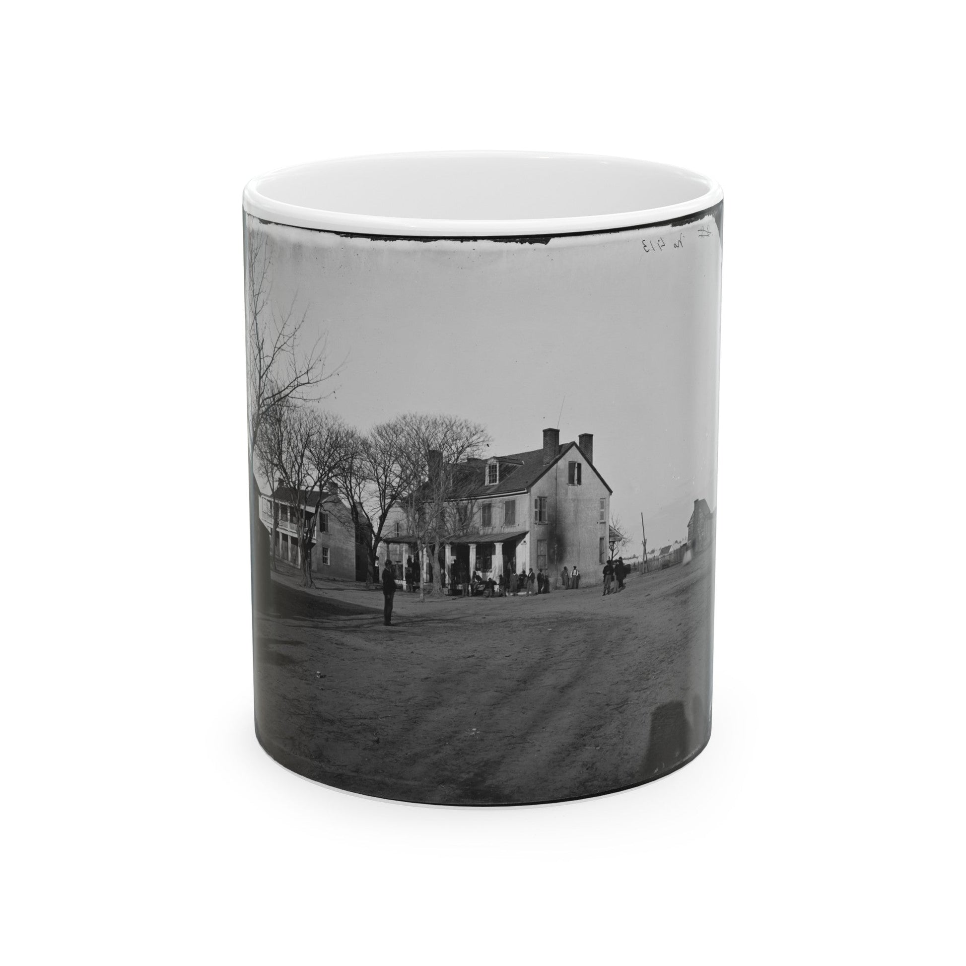 Yorktown, Va. Tabb House (U.S. Civil War) White Coffee Mug-11oz-The Sticker Space