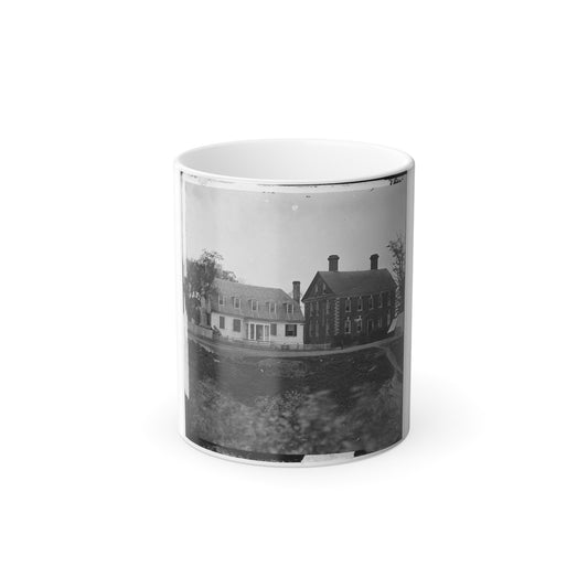 Yorktown, Va. Thomas Nelson House (Right), Used as a Hospital; in 1781 Used as a Headquarters by Lord Cornwallis (U.S. Civil War) Color Morphing Mug 11oz-11oz-The Sticker Space