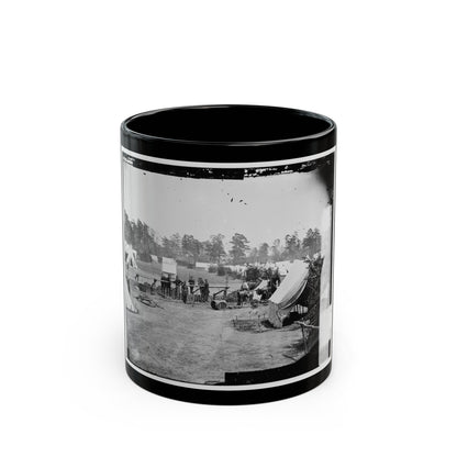 Yorktown, Va., Vicinity. Headquarters Of Gen. George B. Mcclellan, Camp Winfield Scott (U.S. Civil War) Black Coffee Mug-11oz-The Sticker Space