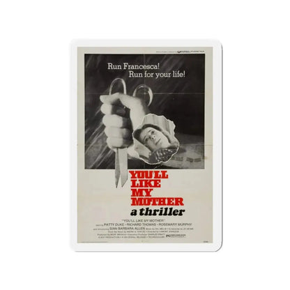 YOU'LL LIKE MY MOTHER 1972 Movie Poster - Refrigerator Magnet 2 Inch - The Sticker Space