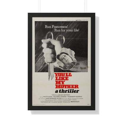 YOU'LL LIKE MY MOTHER 1972 - Framed Movie Poster-20" x 30"-The Sticker Space