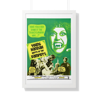 YOUNG HANNAH QUEEN OF THE VAMPIRES 1973 - Framed Movie Poster-20" x 30"-The Sticker Space