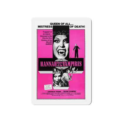 YOUNG HANNAH QUEEN OF THE VAMPIRES (2) 1973 Movie Poster - Refrigerator Magnet-4" x 4"-The Sticker Space