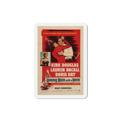 Young Man with a Horn 1950 Movie Poster Die-Cut Magnet-3 Inch-The Sticker Space