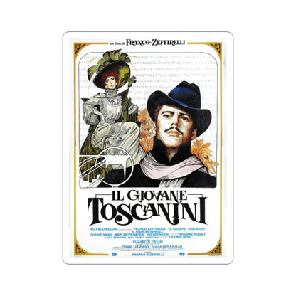 Young Toscanini 1988 Movie Poster STICKER Vinyl Die-Cut Decal 2 Inch - The Sticker Space