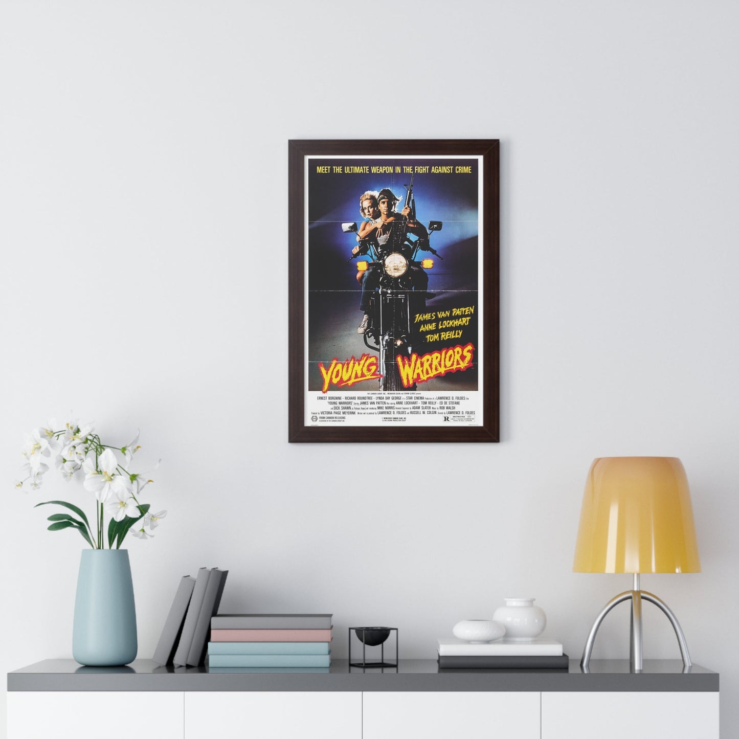 YOUNG WARRIORS 1983 - Framed Movie Poster-The Sticker Space