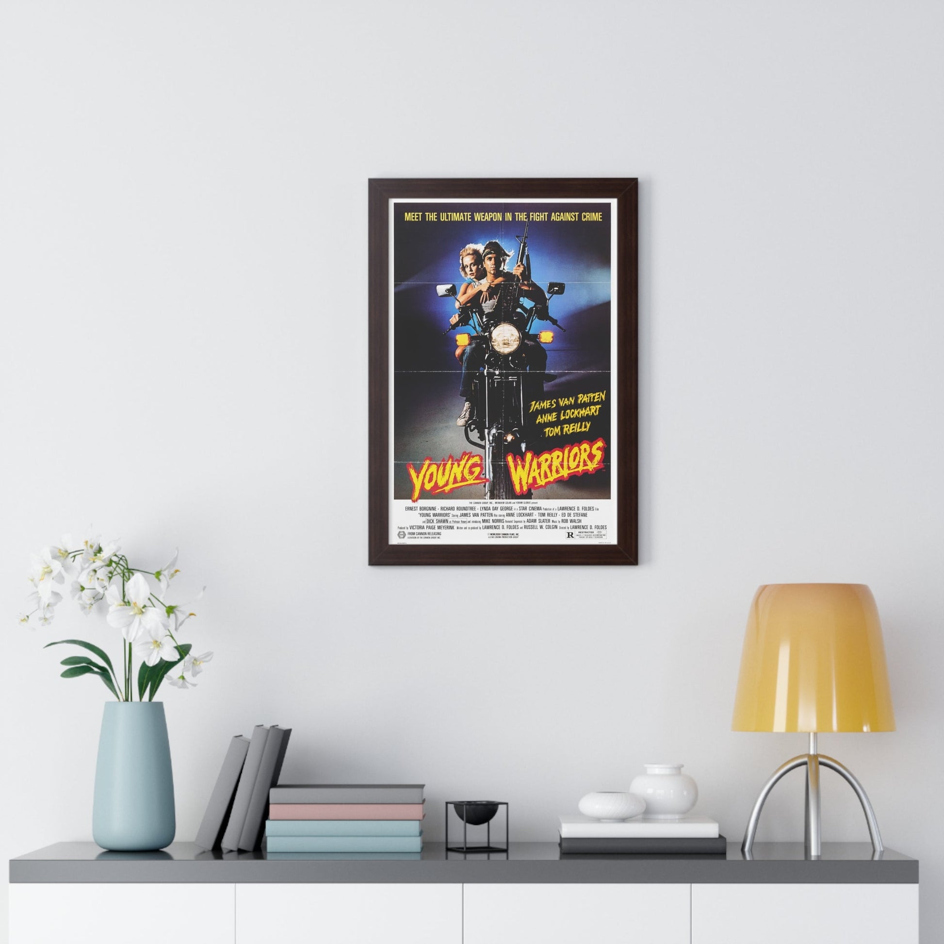 YOUNG WARRIORS 1983 - Framed Movie Poster-The Sticker Space