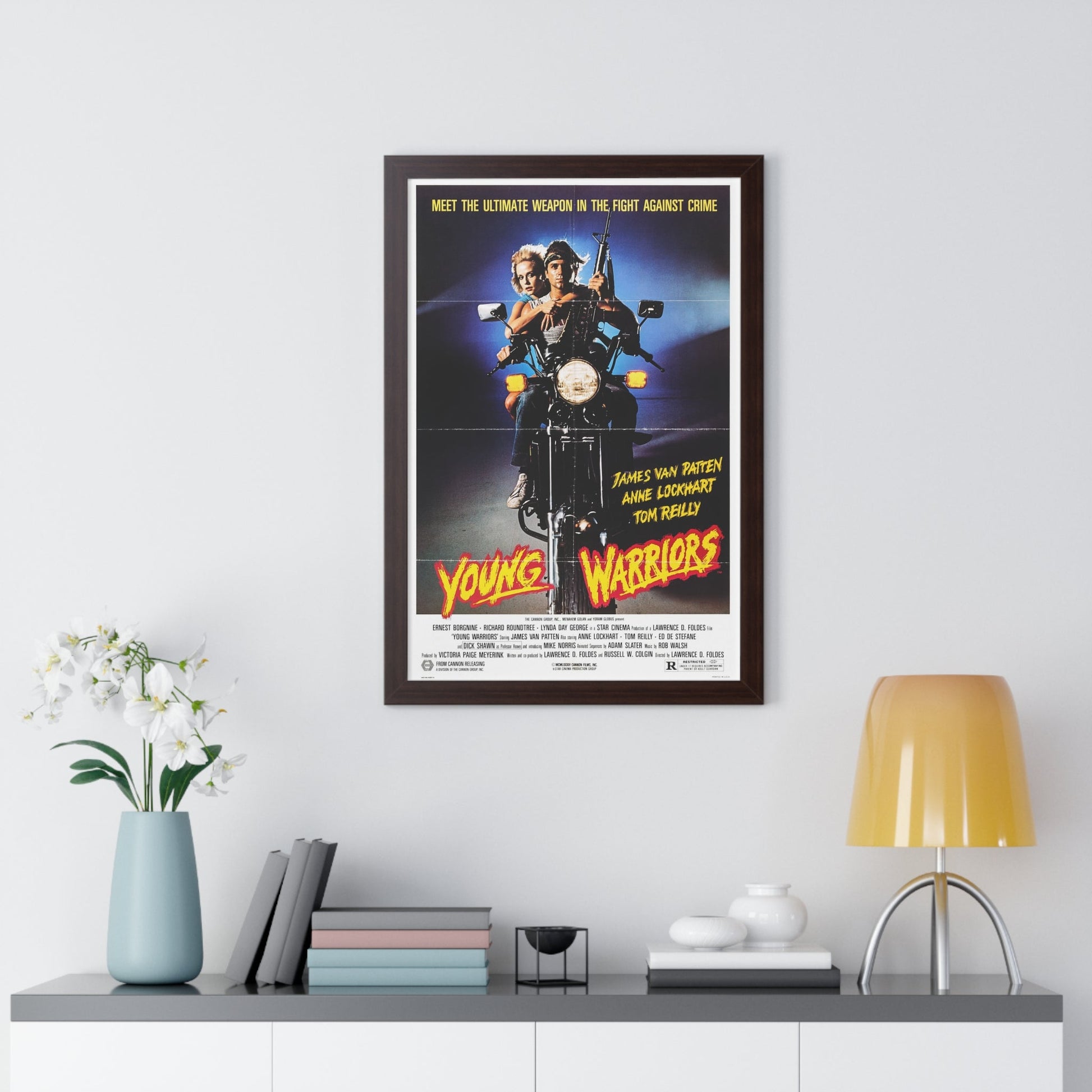 YOUNG WARRIORS 1983 - Framed Movie Poster-The Sticker Space