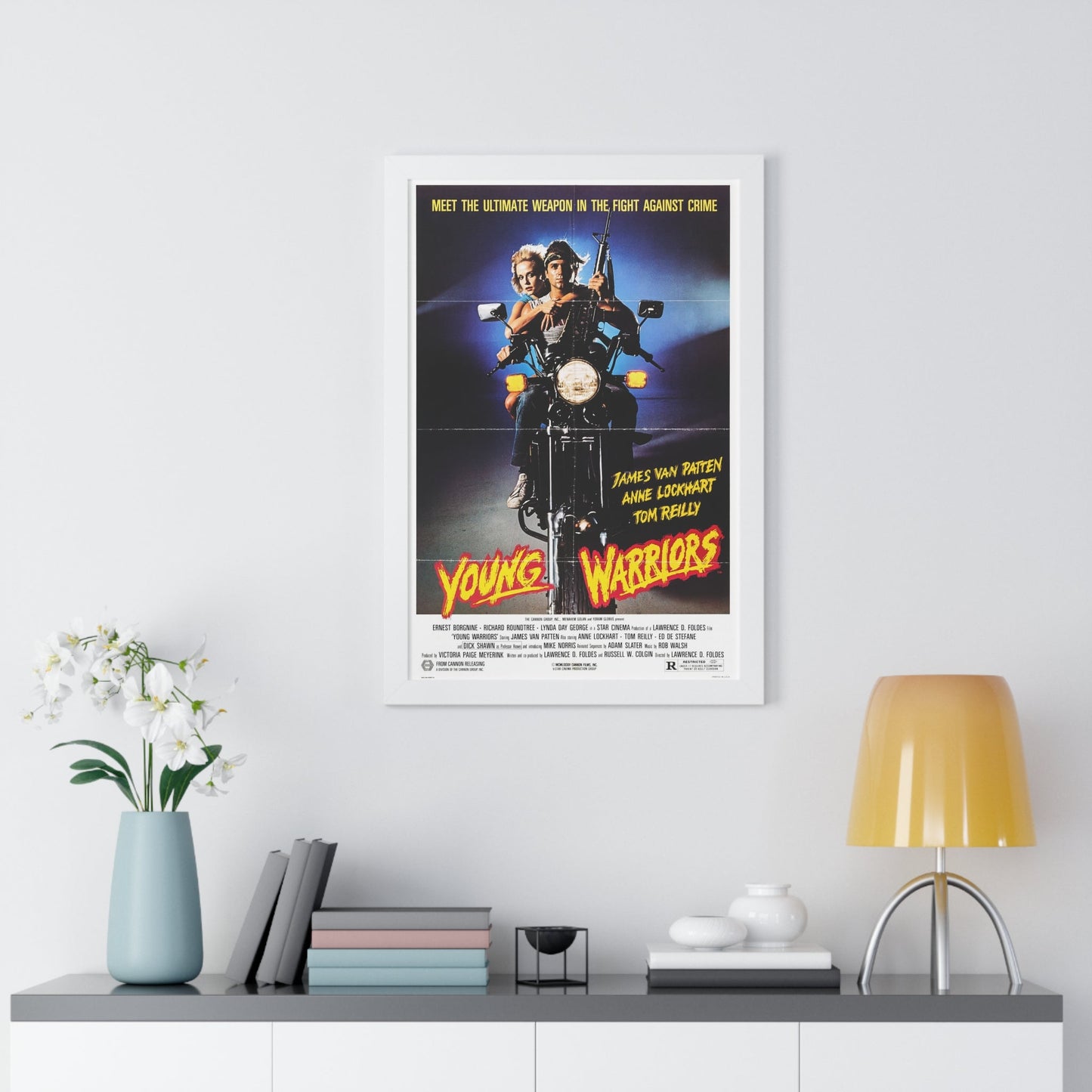 YOUNG WARRIORS 1983 - Framed Movie Poster-The Sticker Space