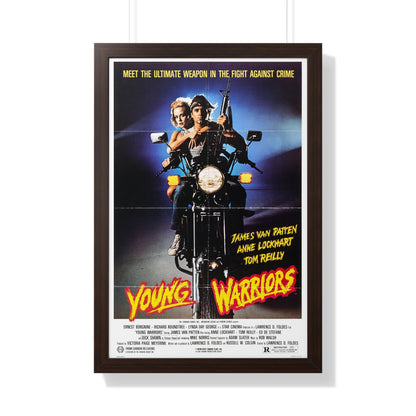 YOUNG WARRIORS 1983 - Framed Movie Poster-20" x 30"-The Sticker Space