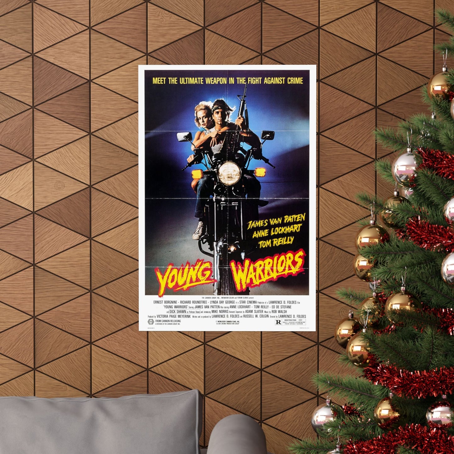 YOUNG WARRIORS 1983 - Paper Movie Poster-The Sticker Space