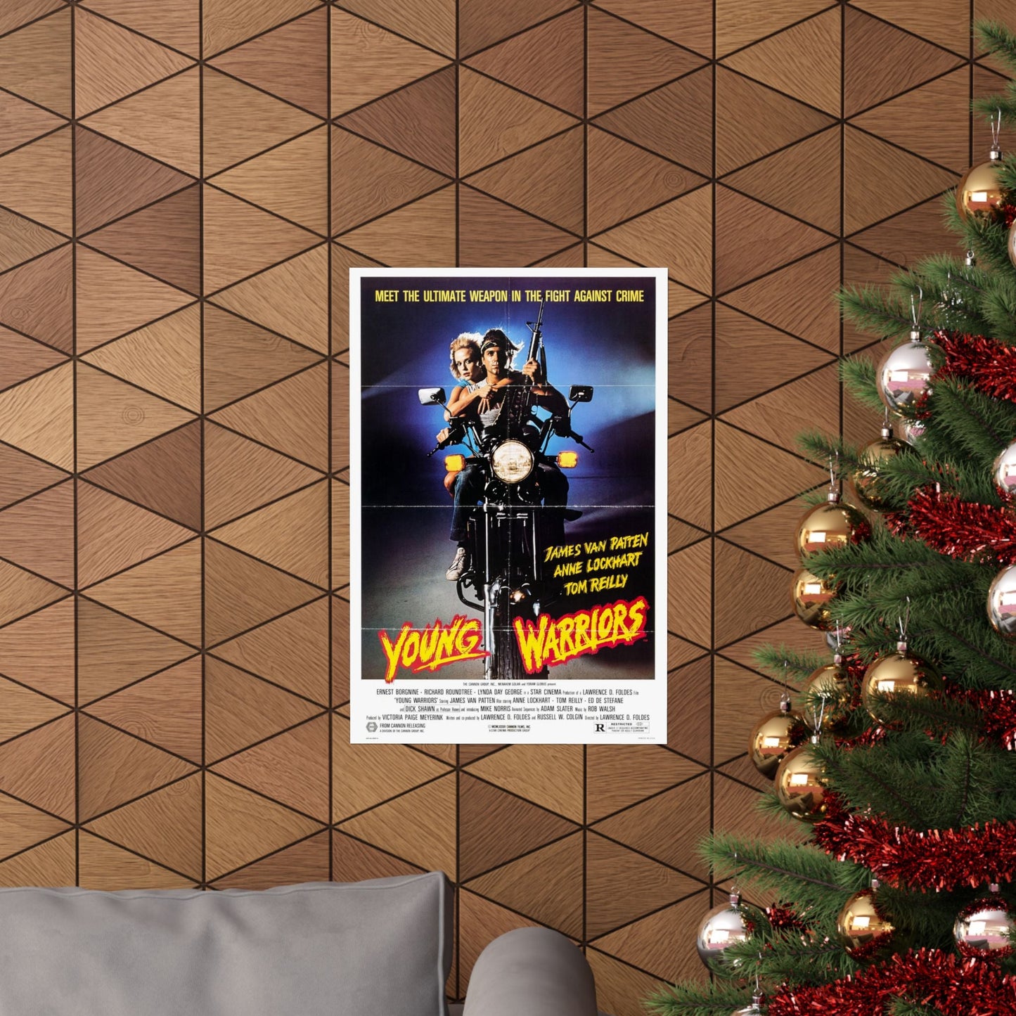 YOUNG WARRIORS 1983 - Paper Movie Poster-The Sticker Space